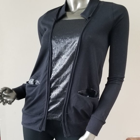 Black sequins top - Picture 2 of 4